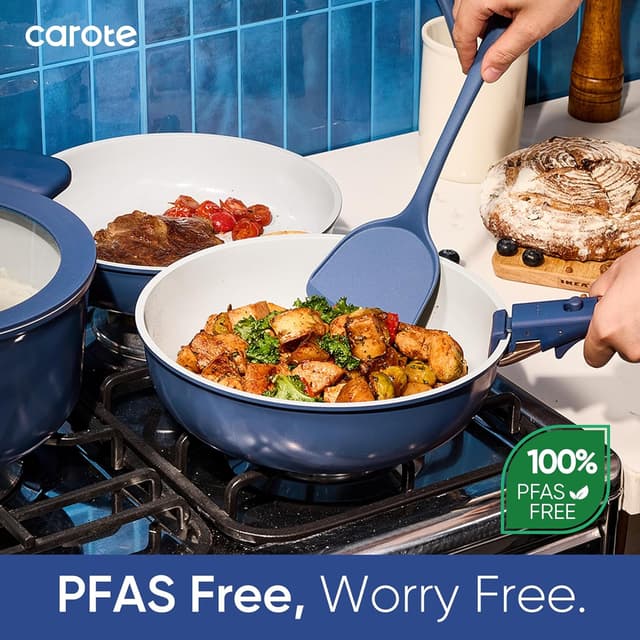 Thumbnail 6 de CAROTE 27pc Ceramic Cookware Set, Nonstick