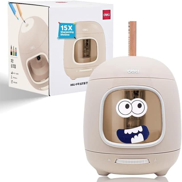 Detalle de Electric Pencil Sharpener Grey