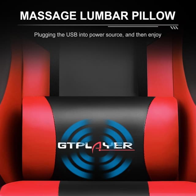 Detalle 1 de GTPLAYER Sedia gaming ergonomica con 150 kg