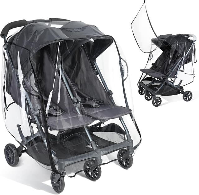 Detalle de Orzbow Universal Rain Cover for Double Pushchair ๐