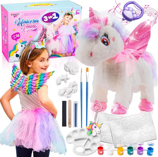 Imagen de Greenbo Unicorns Toys Painting Kit for Ages 4–6 en OfertitasTOP