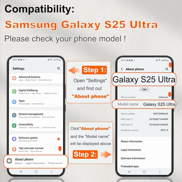 Detalle 2 de Jshru Samsung Galaxy S25 Ultra case with screen protector, sliding camera cover and ring stand (Alpine Green)