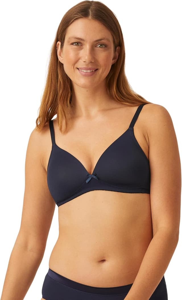 Detalle de Naturana Soft-BH ohne Bügel mit Schale (Cup A–D) – T-Shirt BH für sicheren Halt und glatte Optik