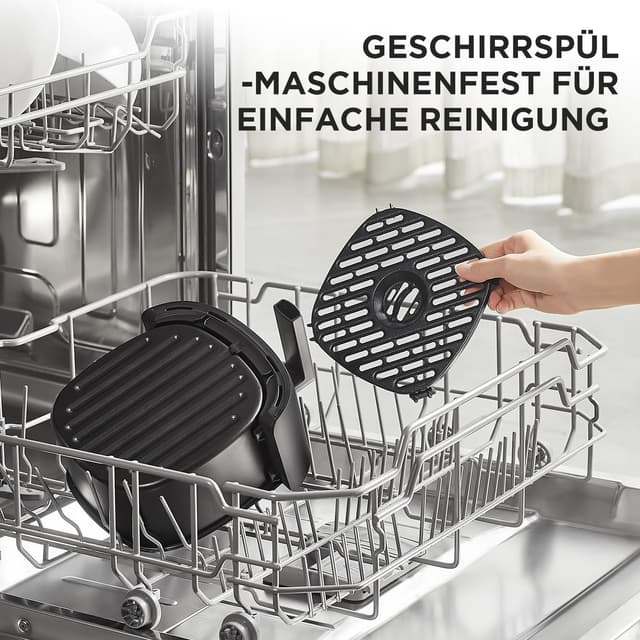 Detalle 2 de Midea Heißluftfritteuse 2L, 1150 W Airfryer