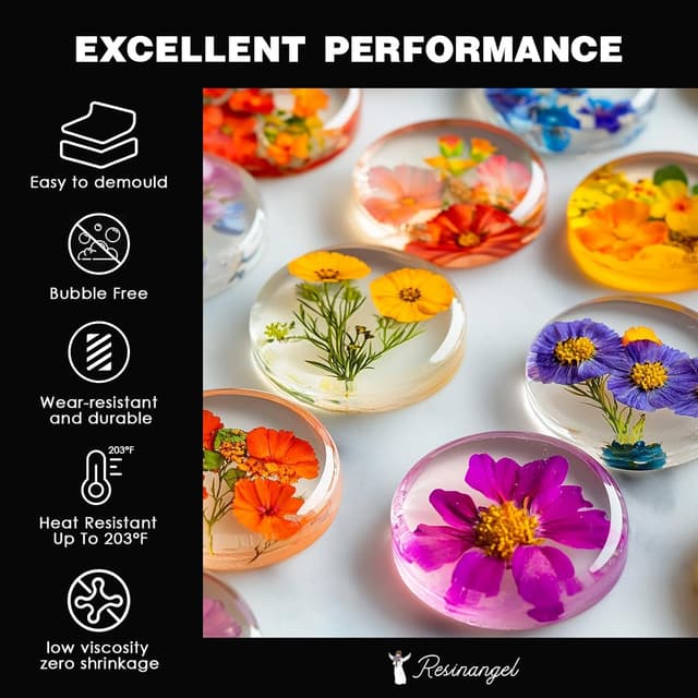 Detalle 2 de ResinAngel deep pour epoxy kit 7.6L