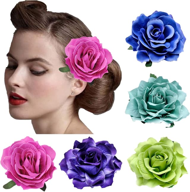 Thumbnail 4 de DRESHOW 5 pièces broche fleur accessoire cheveux ⚙