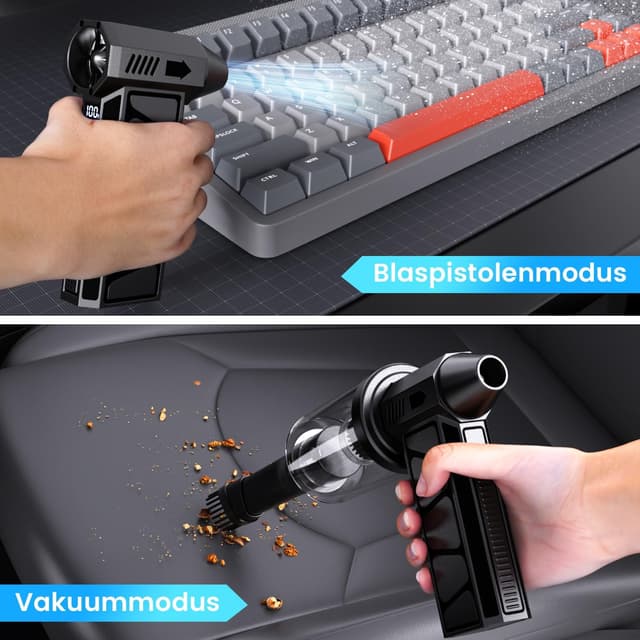 Detalle 2 de HSSNS Mini Gebläse 10.000 mAh 🧹