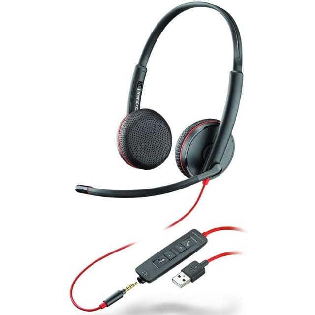 Detalle de Plantronics Blackwire C3225 auriculares USB/Jack 3,5 mm