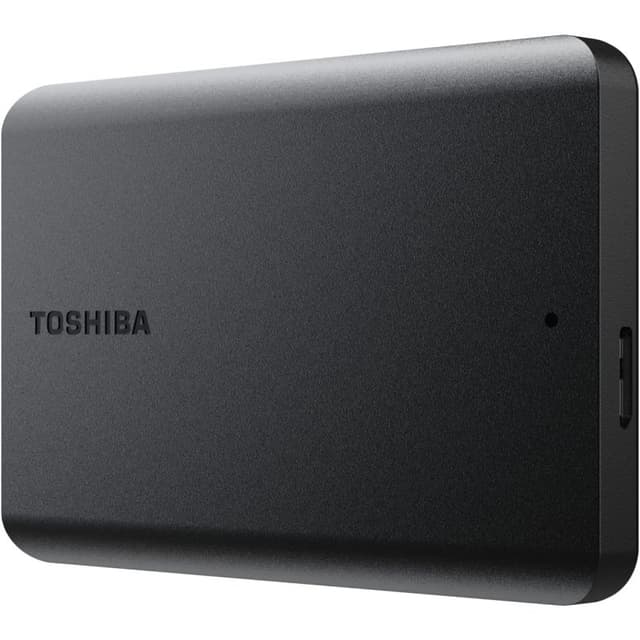 Detalle de Toshiba Canvio Basics 2TB disco externo portátil USB 3.2 negro