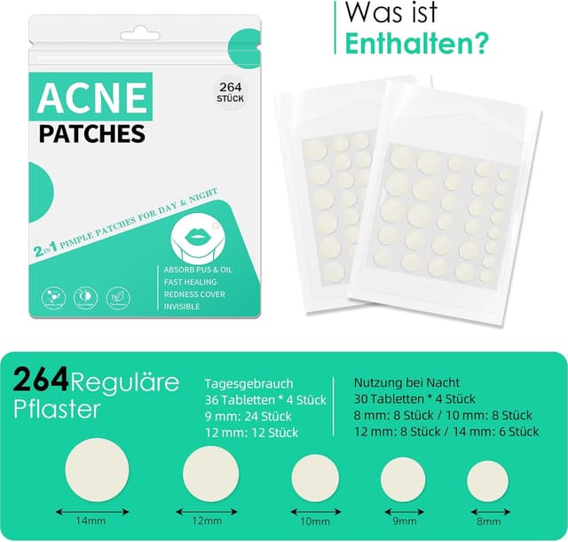 Detalle 2 de Home Holic patch brufoli 264 pezzi