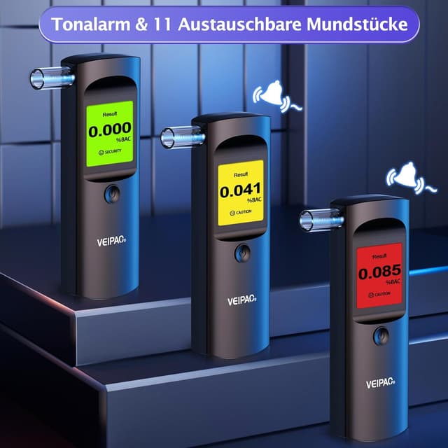 Thumbnail 5 de Alcoholímetro portátil homologado 11 boquillas