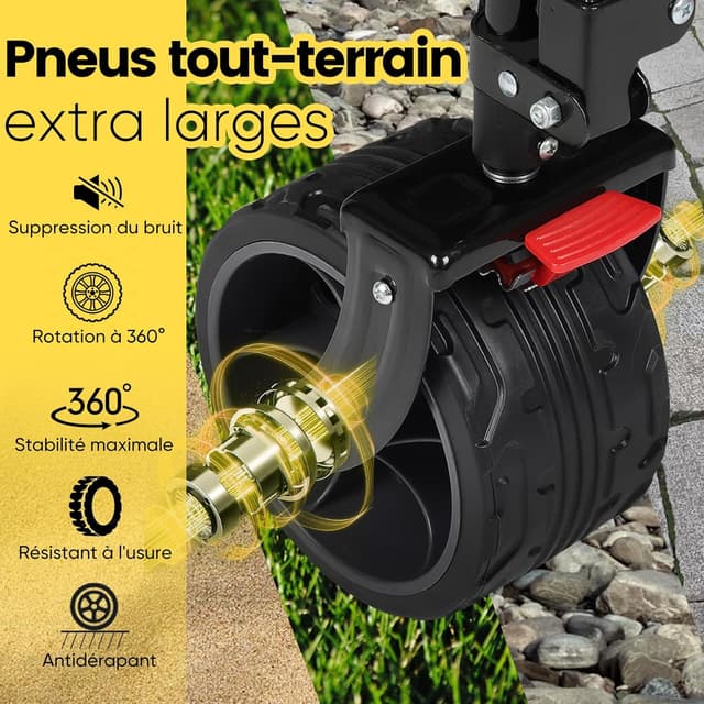 Thumbnail 2 de Sekey XXXL Chariot de Transport Pliable 300L