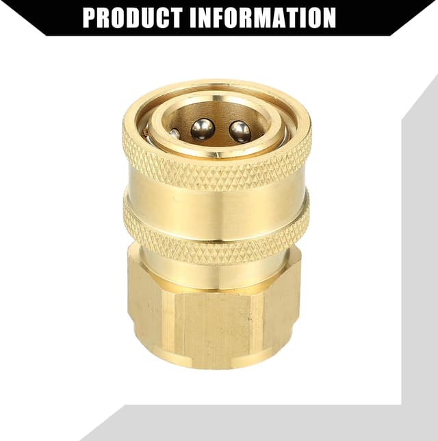 Thumbnail 6 de Hihaha Acoplador Lavadora Presión 🔧 Adaptador Universal 1/2"