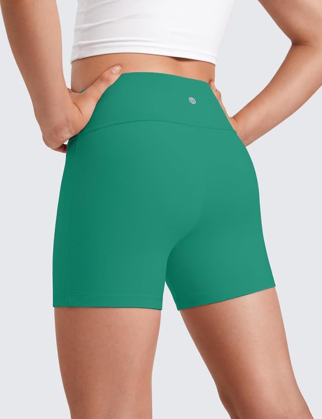 Detalle de CRZ YOGA Ragazze Butterluxe Athlétique Motard Shorts a Vita Alta