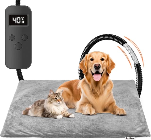 Detalle de Tappetino Riscaldante per Cani Gatti 70x45 cm