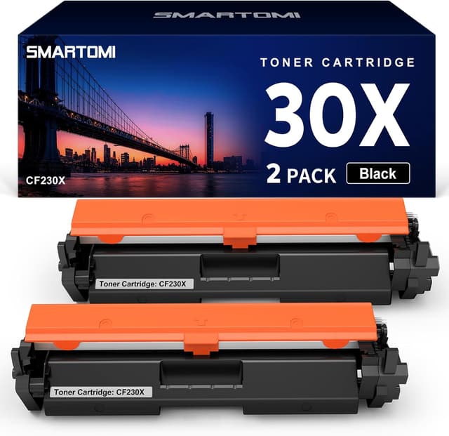 Detalle de SMARTOMI 30X CF230X toner cartridges 2-pack đź–¨
