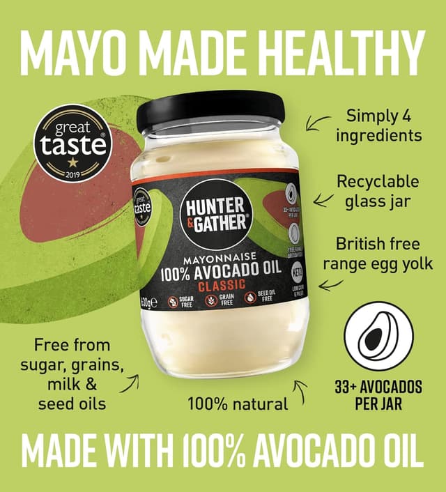 Detalle 2 de Hunter & Gather Avocado Öl-Mayonnaise 630 g
