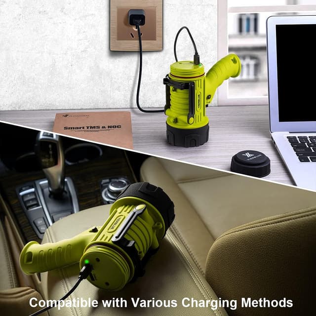 Thumbnail 6 de YIERBLUE Rechargeable Spotlight 200,000 LED