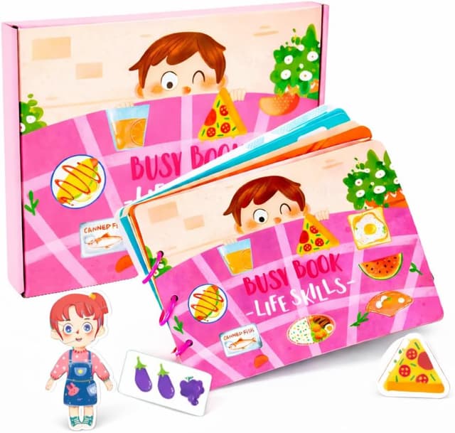 Detalle de Cubbly quiet busy book for 3–6