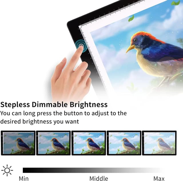 Thumbnail 2 de TOHETO A4 Ultra-thin LED Light Box 7mm