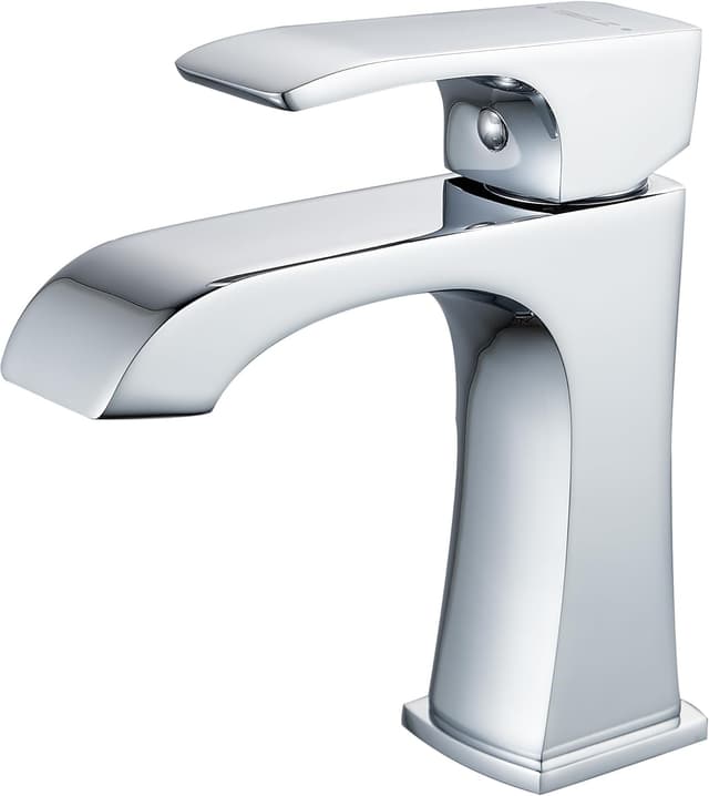 Thumbnail 6 de BELZ brass basin mixer tap (single lever) in gunmetal – hot & cold bathroom sink faucet