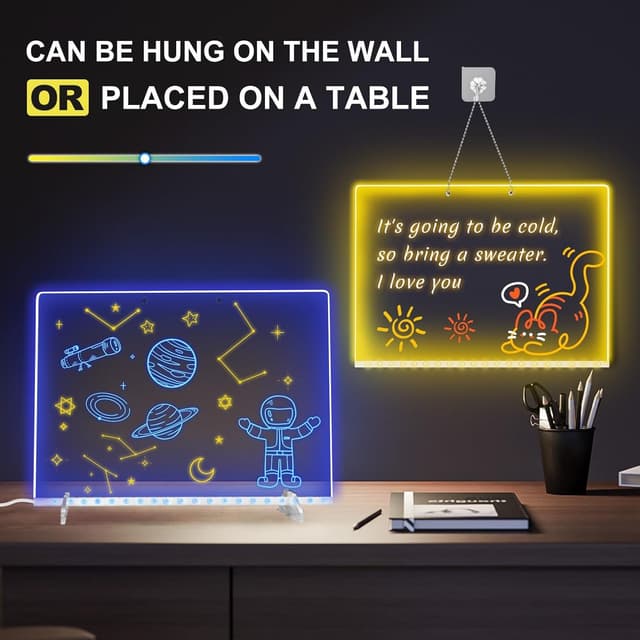 Detalle de Solorage LED drawing board 35 x 25cm