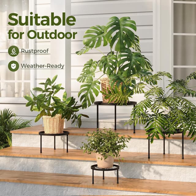 Thumbnail 4 de Bamworld 5-Pack plant stands