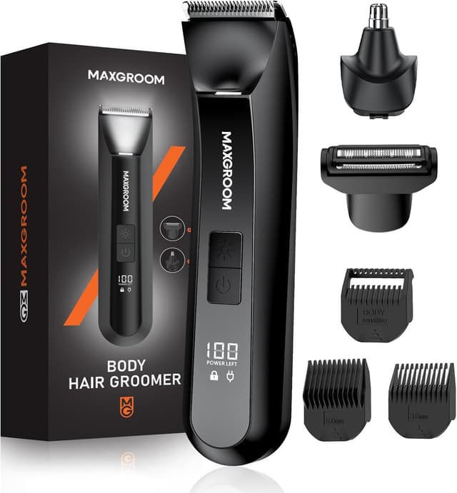 Detalle de MAXGROOM tondeuse corps homme 3 en 1