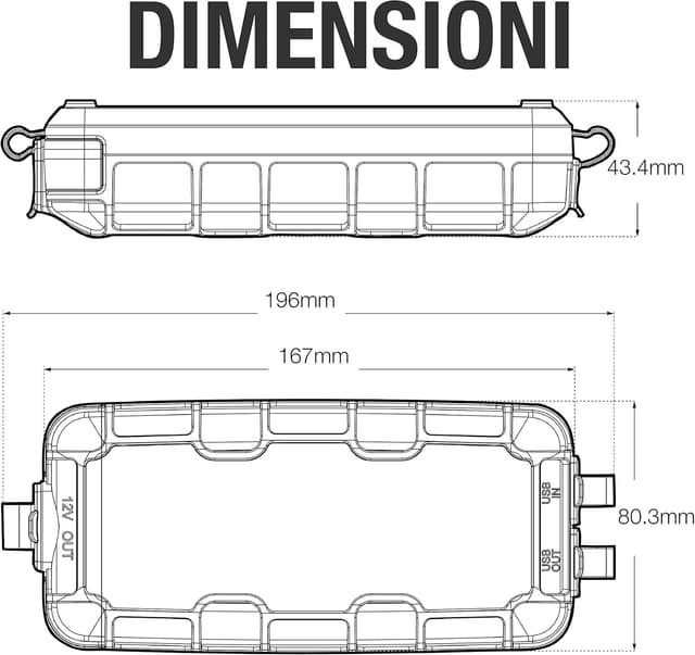 Detalle de NOCO Boost GB40 avviatore di emergenza UltraSafe 1000A (12V) con power bank e torcia LED
