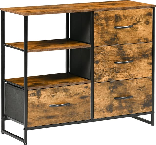 Detalle de HOMCOM Mueble organizador 84x30x71,5 cm