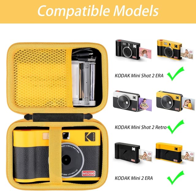 Detalle de Kodak Mini Shot 2 retro instant printer case 1️⃣