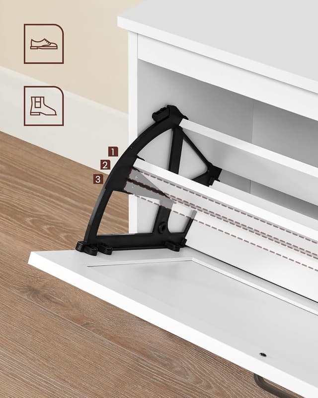 Detalle de VASAGLE panca scarpiera 80 cm per ingresso