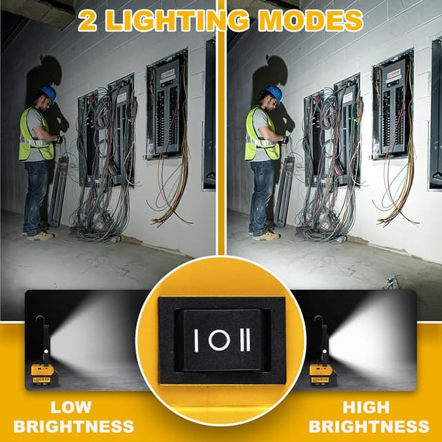 Detalle 1 de T-SUN cordless LED work light 60W