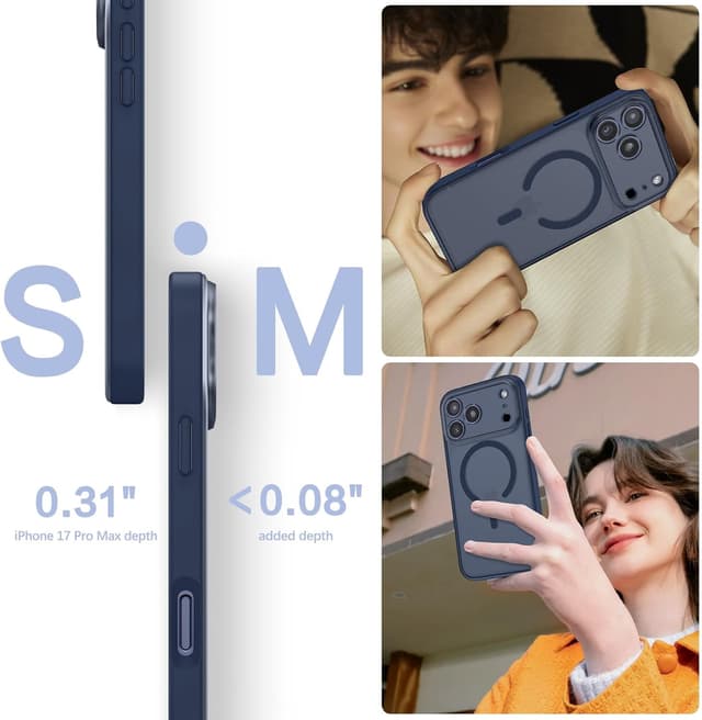 Detalle de YINLAI iPhone 17 Pro Hülle 6,3 Zoll MagSafe