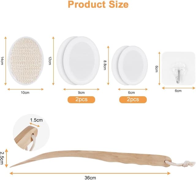 Detalle 2 de LOPHE Rücken-Eincremehilfe 36 cm langer Stiel