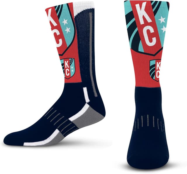 Detalle de For Bare Feet NWSL Unisex Kids Phenom Curve Zoom II Team Colors Youth Socks