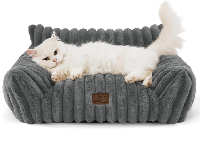 Detalle de Bedsure Washable Cat Sofa Bed 61x46x25cm