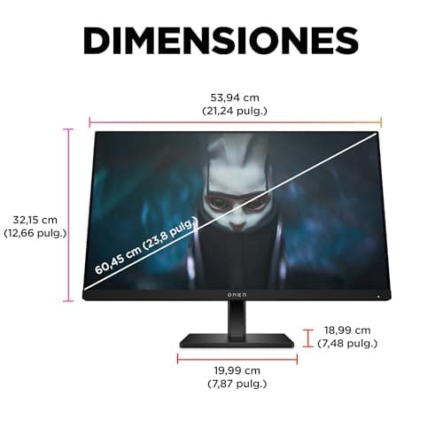 Thumbnail 7 de HP OMEN 24 Monitor gaming 24" FHD 165 Hz 📺