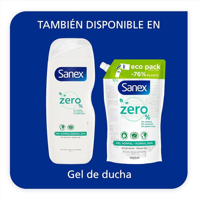 Thumbnail 9 de Sanex Zero% Extra Control Desodorante Spray 🧴 Pack 6x200ml