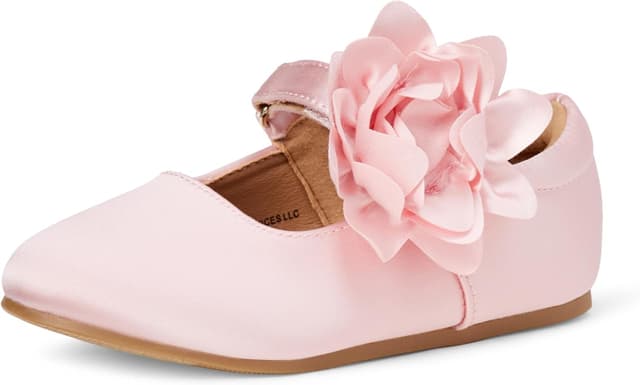 Detalle de Amazon Essentials Girl’s Mary Jane Flats with adjustable strap and cushioned insole