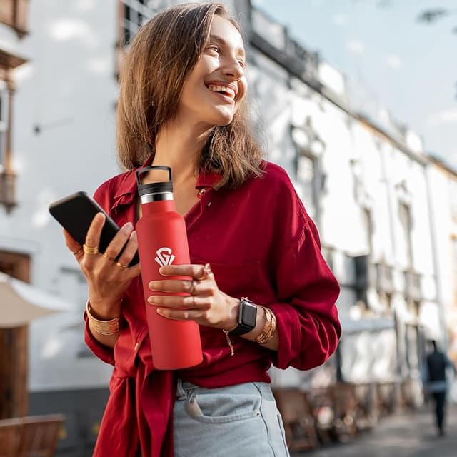 Thumbnail 6 de Botella Agua 750 ml acero inox aislante para deporte 🚰