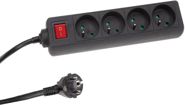 Imagen de Perel Bloc multiprise 4 prises 1,5 m en OfertitasTOP