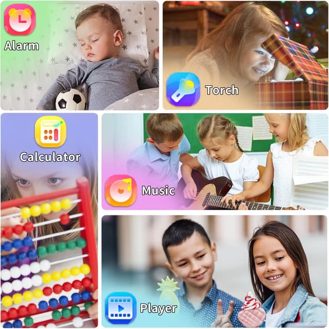 Thumbnail 5 de Phyulls Smart Watch 39 Games for Kids