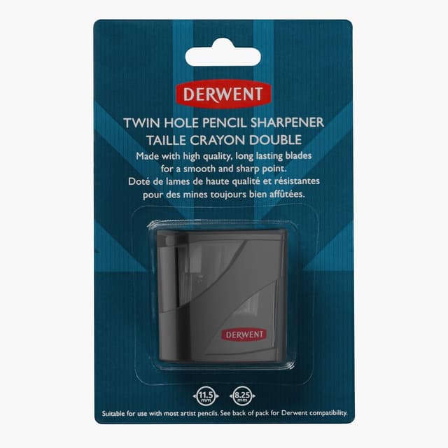Thumbnail 1 de Derwent Twin Hole Pencil Sharpener 11.5mm
