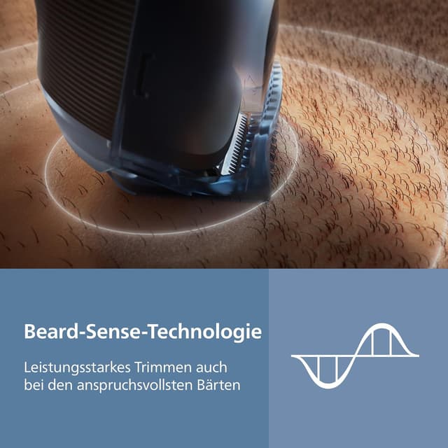 Thumbnail 6 de Philips Bartschneider 5000er-Serie BT5765/15 – selbstschärfende Metallklingen, 40 Längeneinstellungen & BeardSense