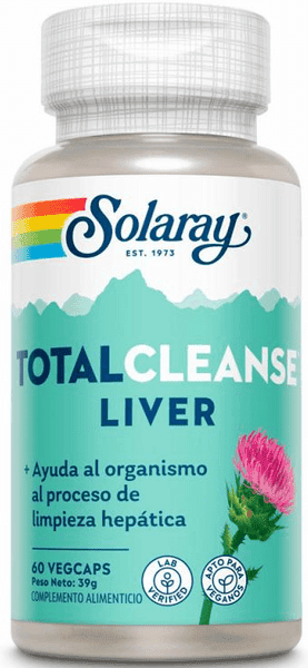 Detalle de Solaray Total Cleanse Liver 60 cápsulas vegetales