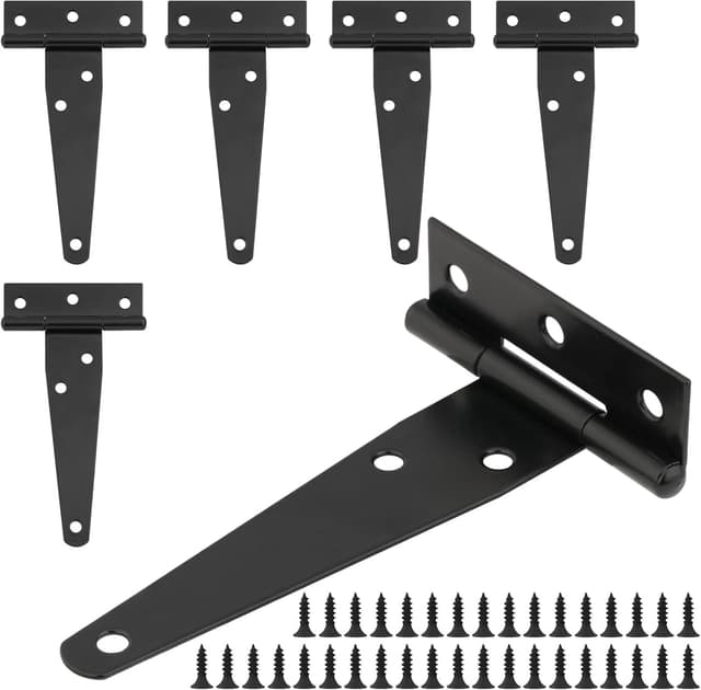 Detalle de HOTUT Cerniere a T per cancello 100 mm, set 6 pezzi