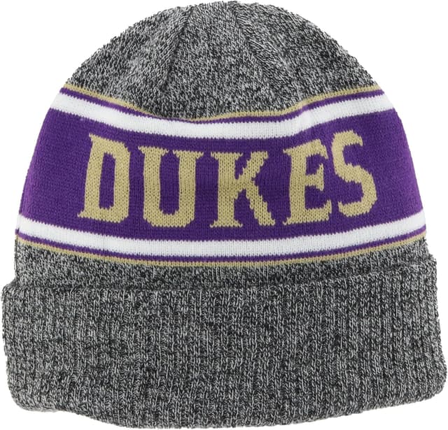 Detalle 2 de ZHATS NCAA Unisex Officially Licensed Beanie (James Madison Dukes Force)