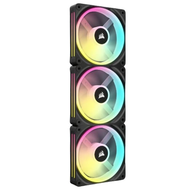 Detalle 2 de Corsair iCUE Link QX120 RGB — kit 3x 120 mm