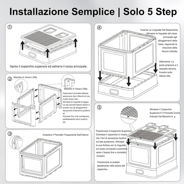 Thumbnail 6 de Marchul Cassetta igienica XL 38×41×51 cm 🐱